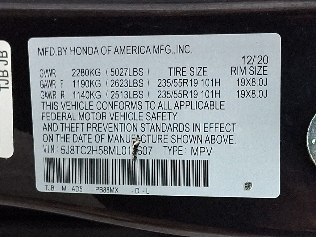 2021 Acura RDX Technology Package SH-AWD