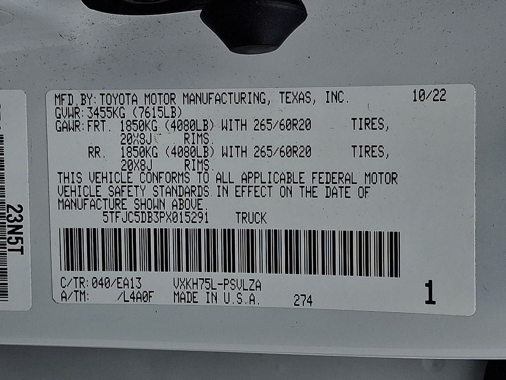 2023 Toyota Tundra Hybrid Limited