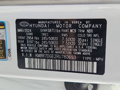 2024 Hyundai Palisade Calligraphy