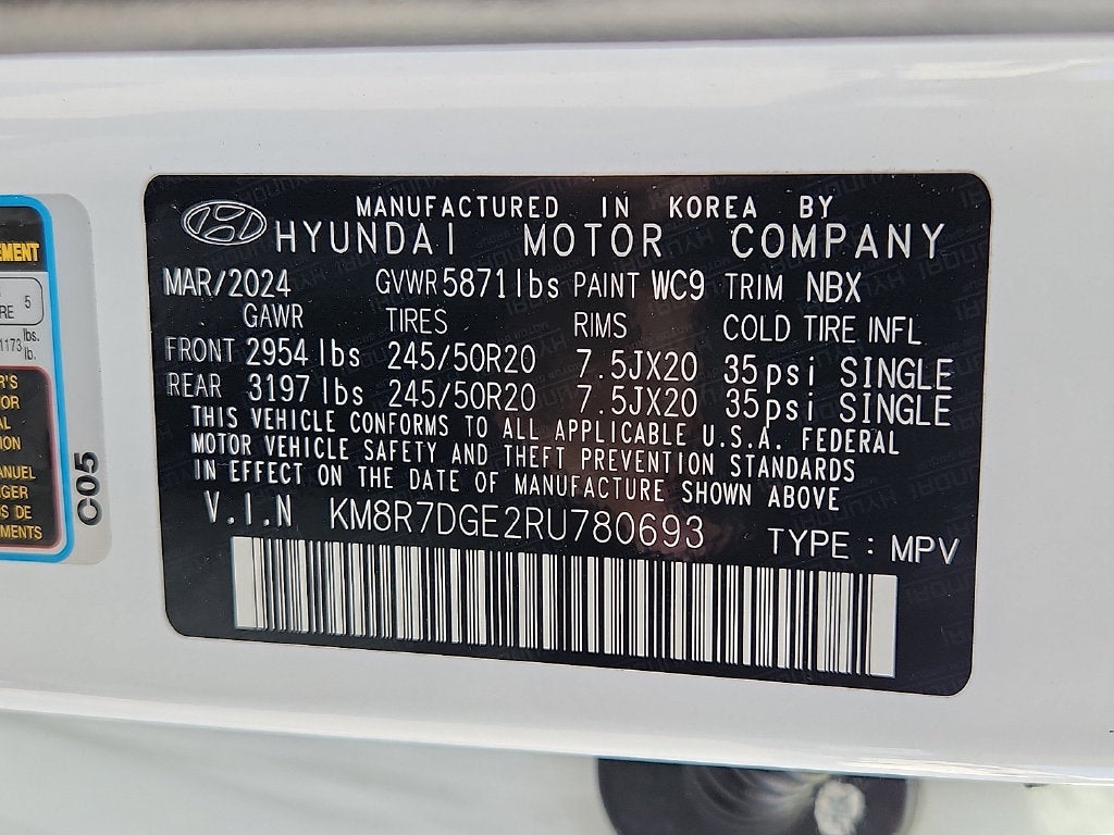 2024 Hyundai Palisade Calligraphy