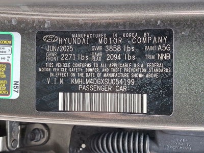 2025 Hyundai Elantra SEL Sport