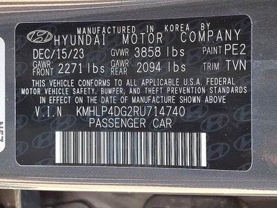 2024 Hyundai Elantra Limited