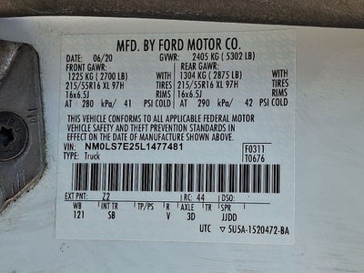 2020 Ford Transit Connect XL