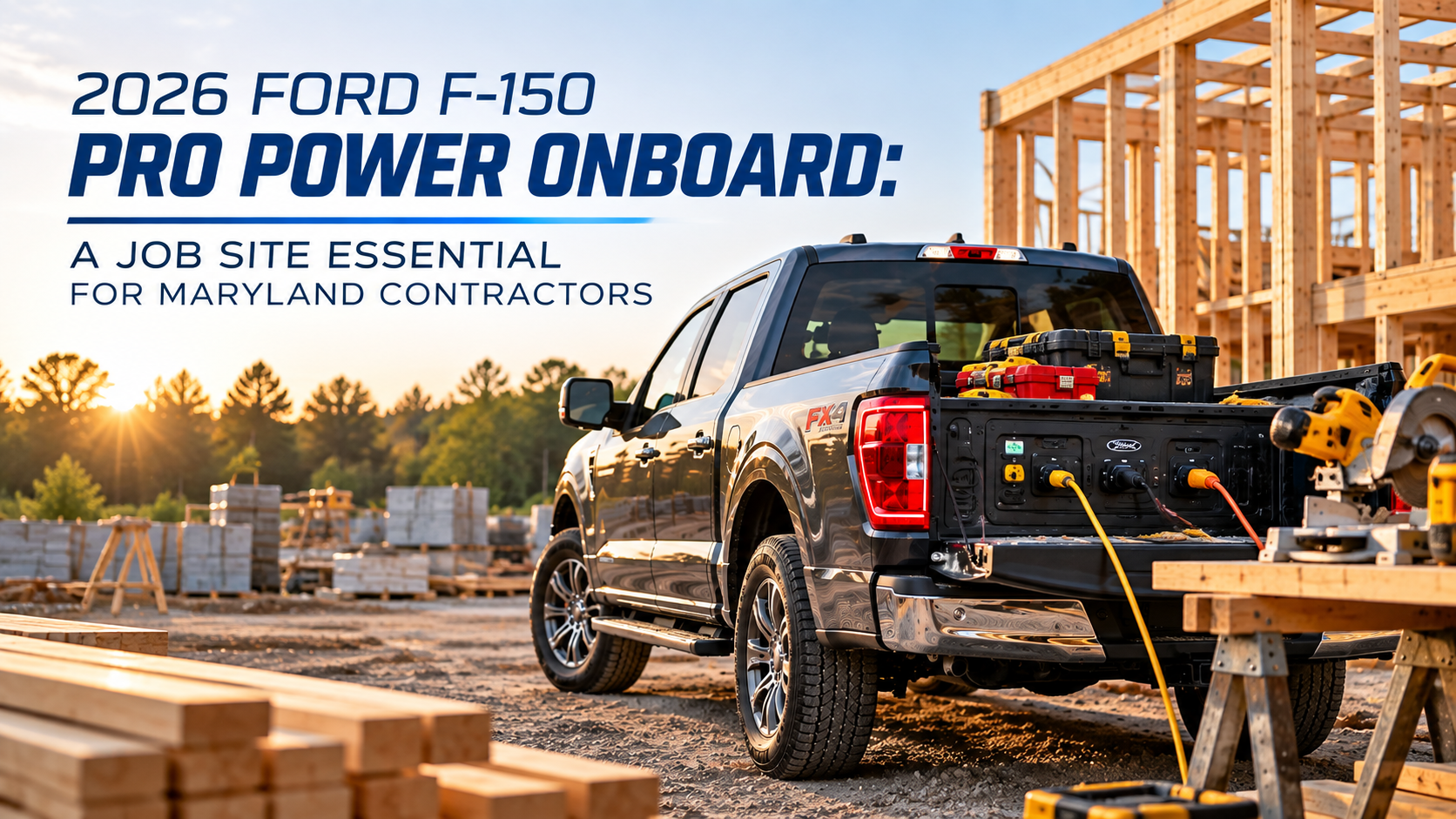 2026 Ford F-150 for Construction
