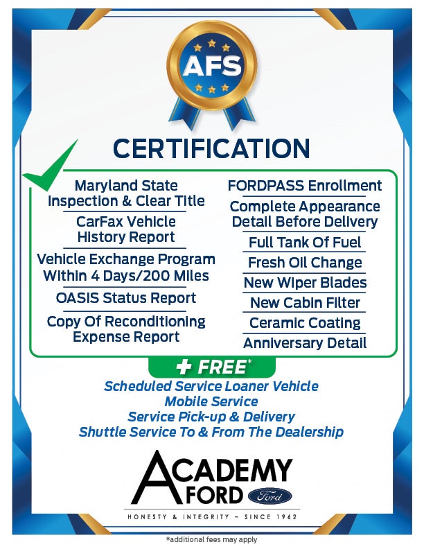 AFS Certification