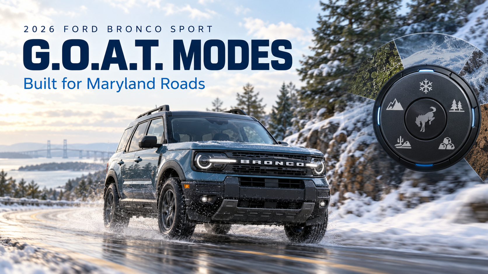 2026 Bronco Sport G.O.A.T. Modes